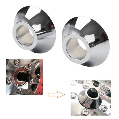 25mm Front Tapered Axle Wheel Spacer for Harley Touring Road Street Glide (08-23)