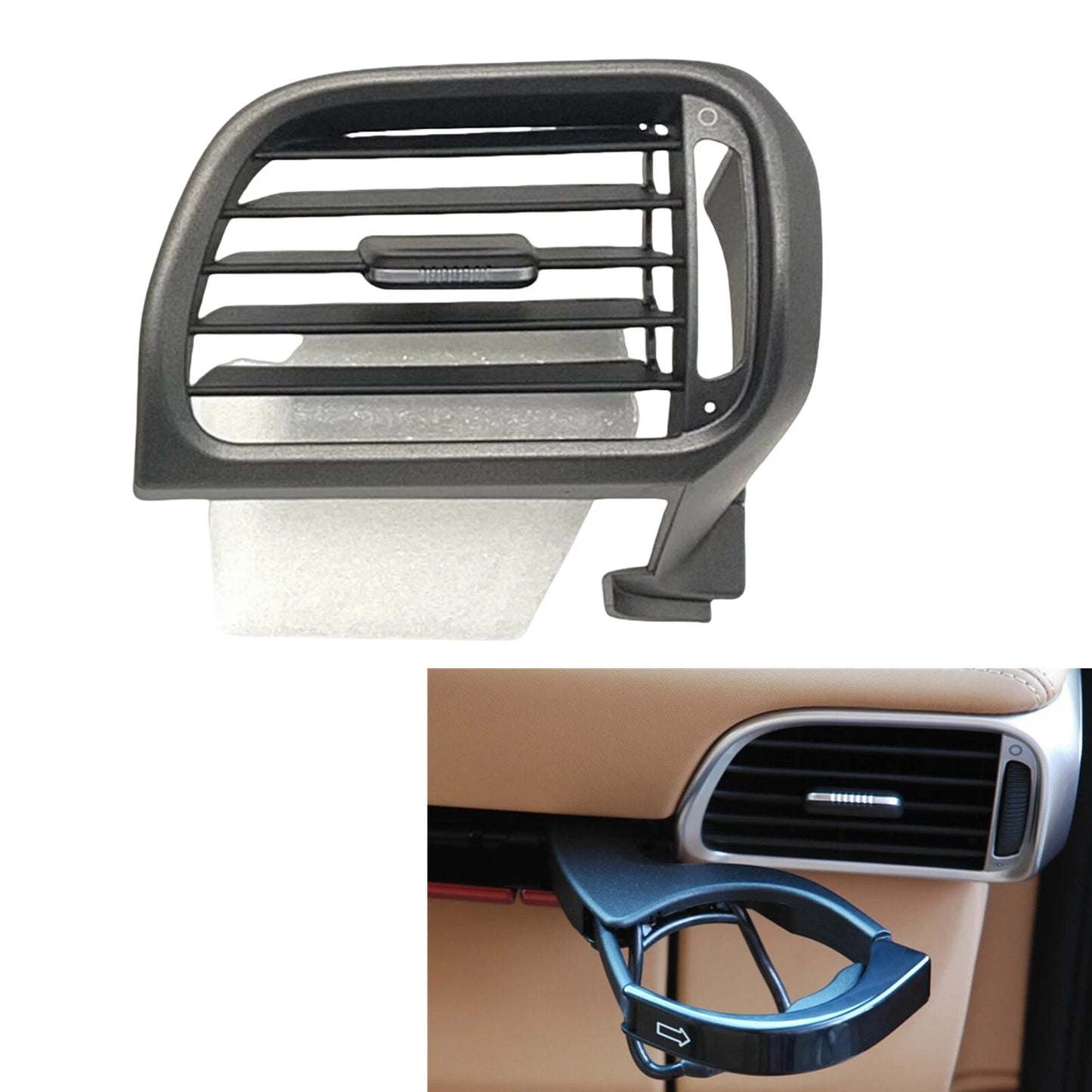 Air Vent Outlet Grille for Porsche Targa 997 (2004-2011) Gray