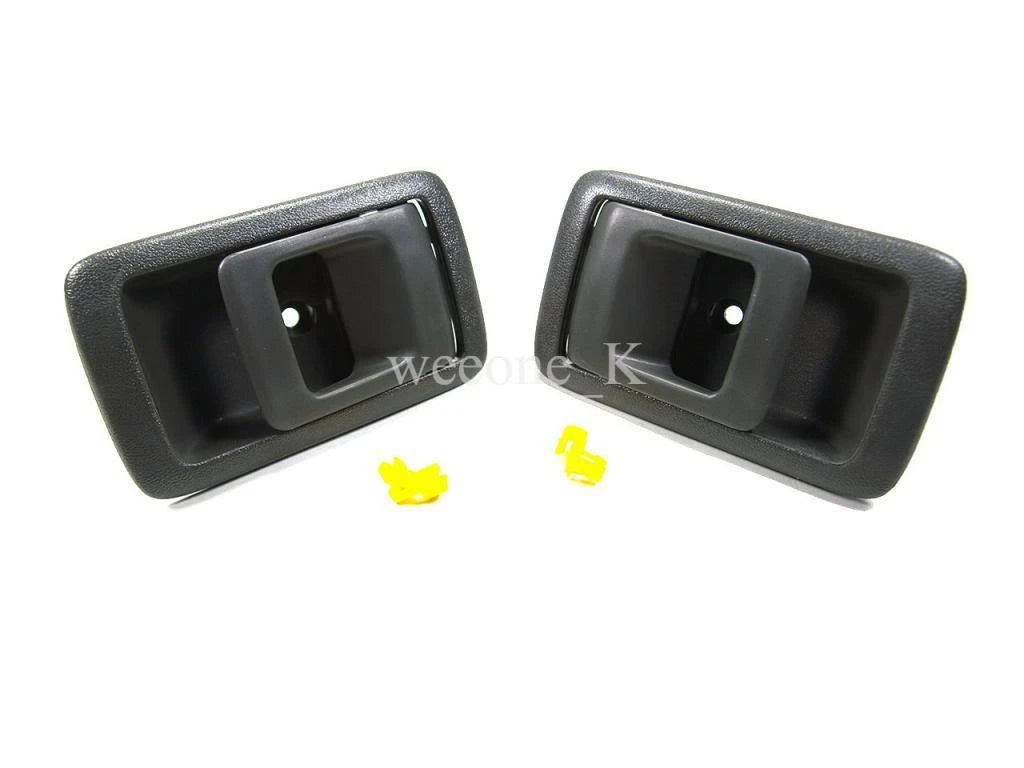 Interior Door Handle 2 x RH LH Dark Gray for Toyota 4Runner