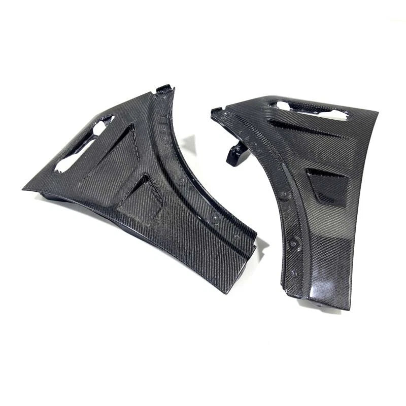 Real Carbon Fiber Side Fenders Vented Wings for Mini Cooper R50 R52 R53 2002-08