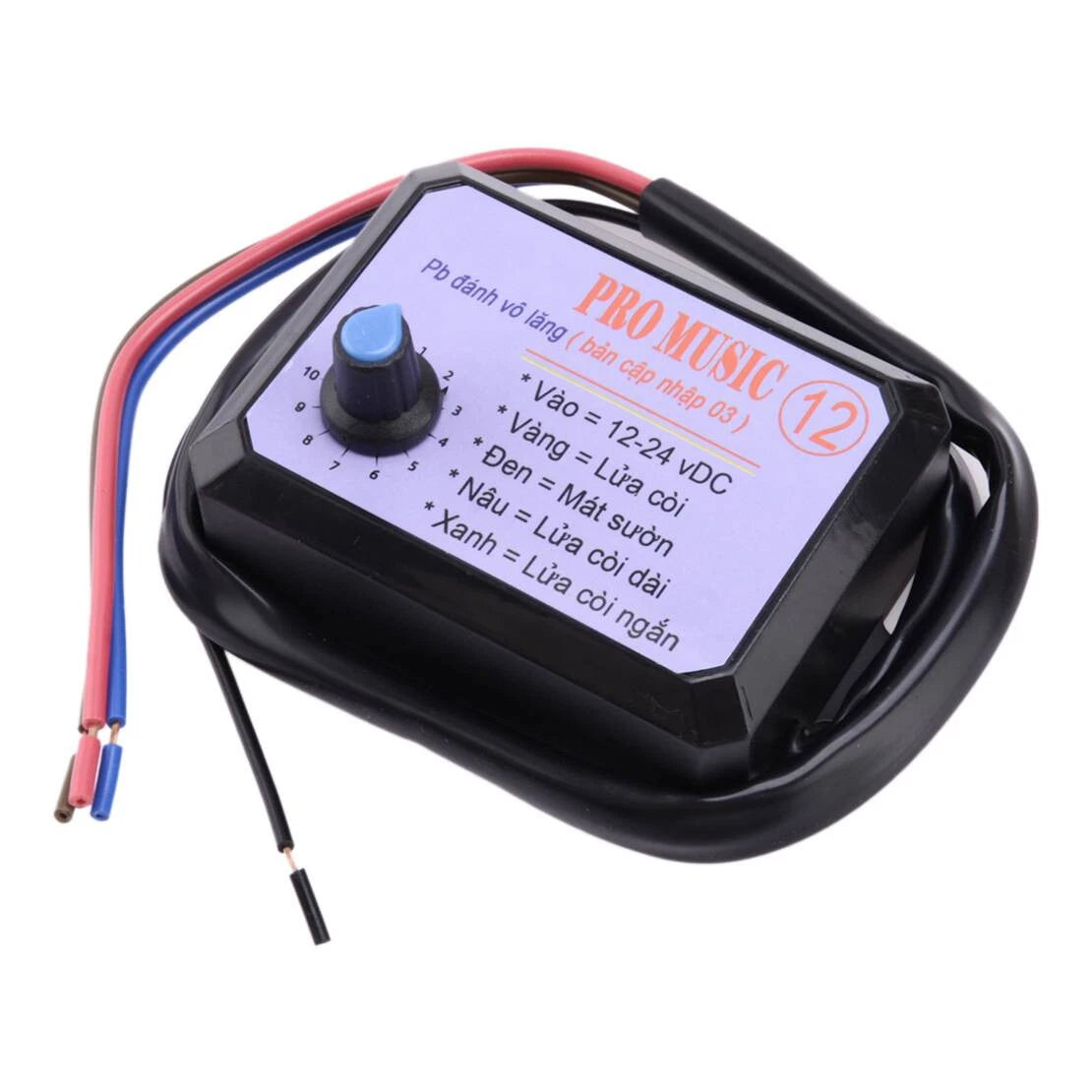 12 Sound Music Rapid Horn Relay Control Unit for Car Truck Marine Boat
