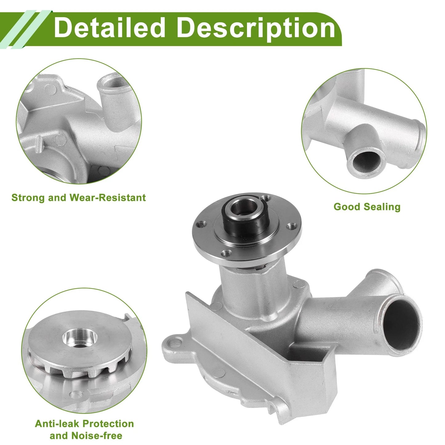 Engine Water Pump for BMW 3 Series (1977-1993) - Cooling System Replacement