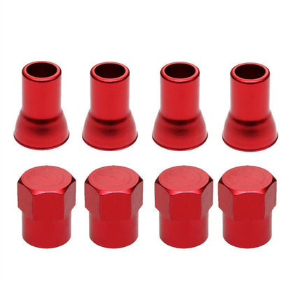 Stem Sleeves + Hex Cap Air-Valve CAP & Sleeve Cover Wheel Stem