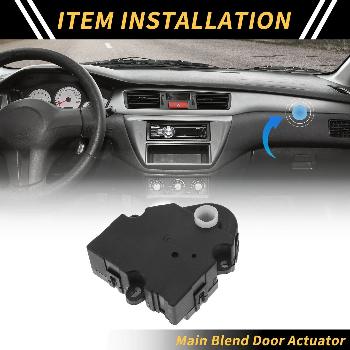 HVAC Air Door Actuator Heater Blend for Buick LeSabre (2000-2005)