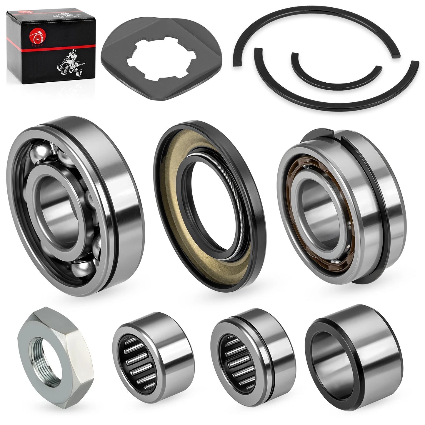 Transmission Bearings Kit with Circlip for Yamaha Banshee 350 (1987–2006)