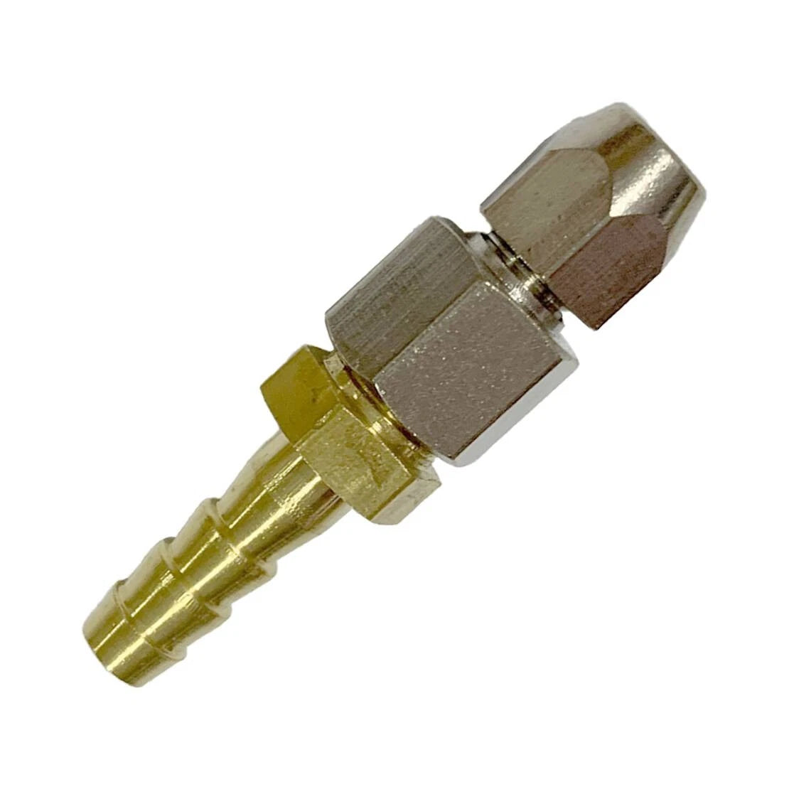 4mm to 6mm Hose Barb Fitting for Transmission Cooler Line - Brass