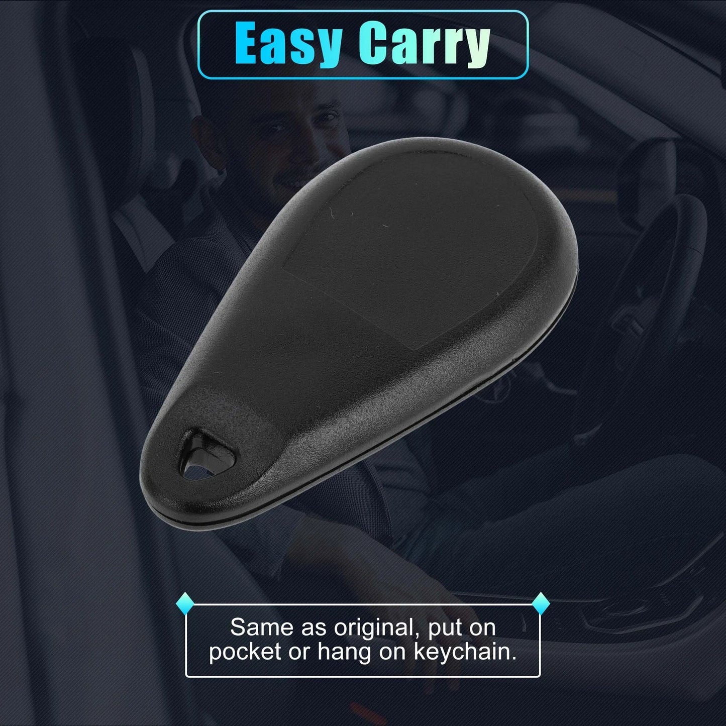 433MHz Keyless Entry Remote Ignition Transponder Key Fob for Subaru Forester