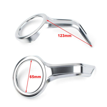 Fog Light Bezel Trim Rings Cover for Honda Goldwing GL1800 (2001-2010)