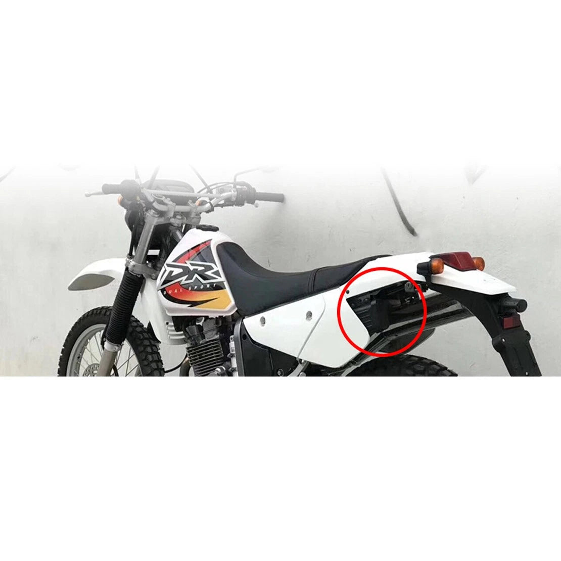 Motorcycle Tool Box for Suzuki DR250, Yamaha TW200, TW225 (1990-2023)