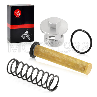 Oil Filter Screen & Cap for Kawasaki Vulcan 1500-1600 (1998–2009)