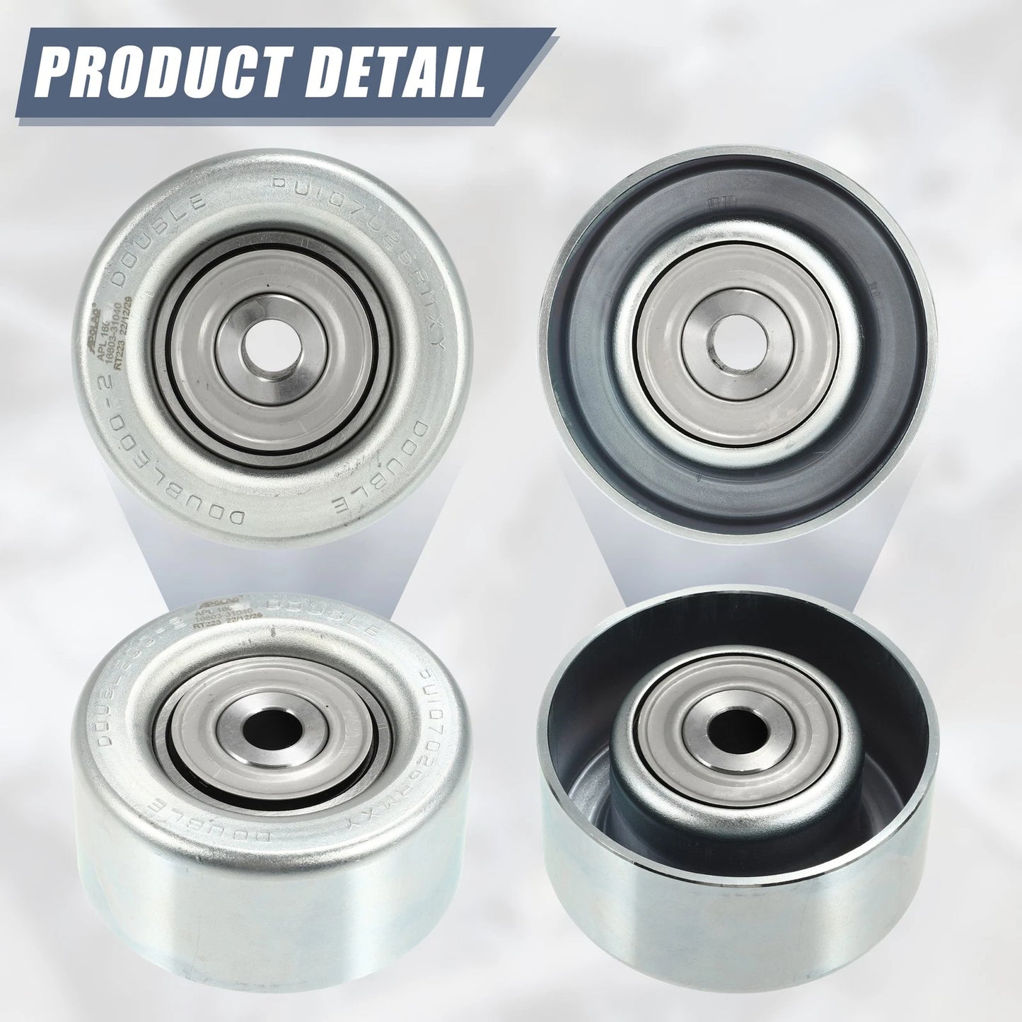 Drive Belt Idler Pulley for Toyota 4Runner (2009-2023)