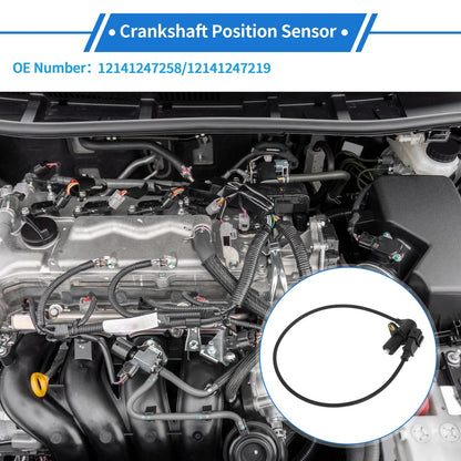 Crankshaft Position Sensor for BMW E34 518i (1989-1994) 1 x Black Sensor