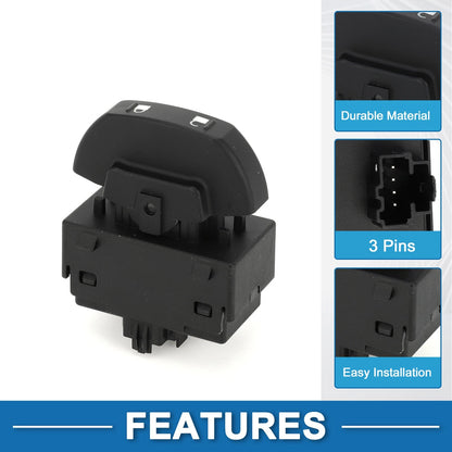 Car Door Lock Switch for Ford F-150 2009-2017 - Plastic Metal Black
