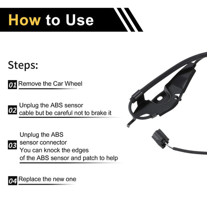 ABS Wheel Speed Sensor for Toyota Avalon Front Right (2013-2018)