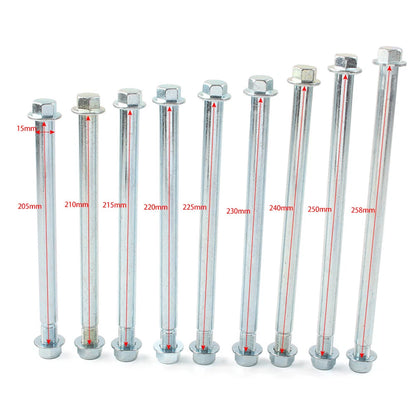 215mm Front Rear Wheel Hub Axle Sleeve for 110cc 125cc Dirt Bike