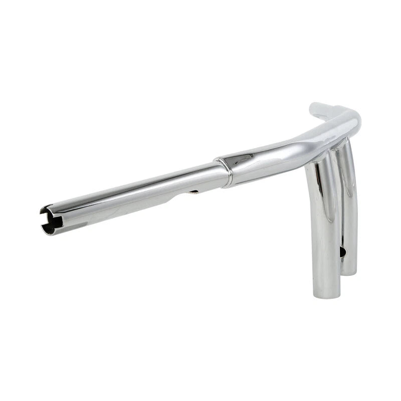 1-1/4" Fat Chrome 6" Rise T-Bars Handlebars for Harley Sportster, Dyna (2004-2023)