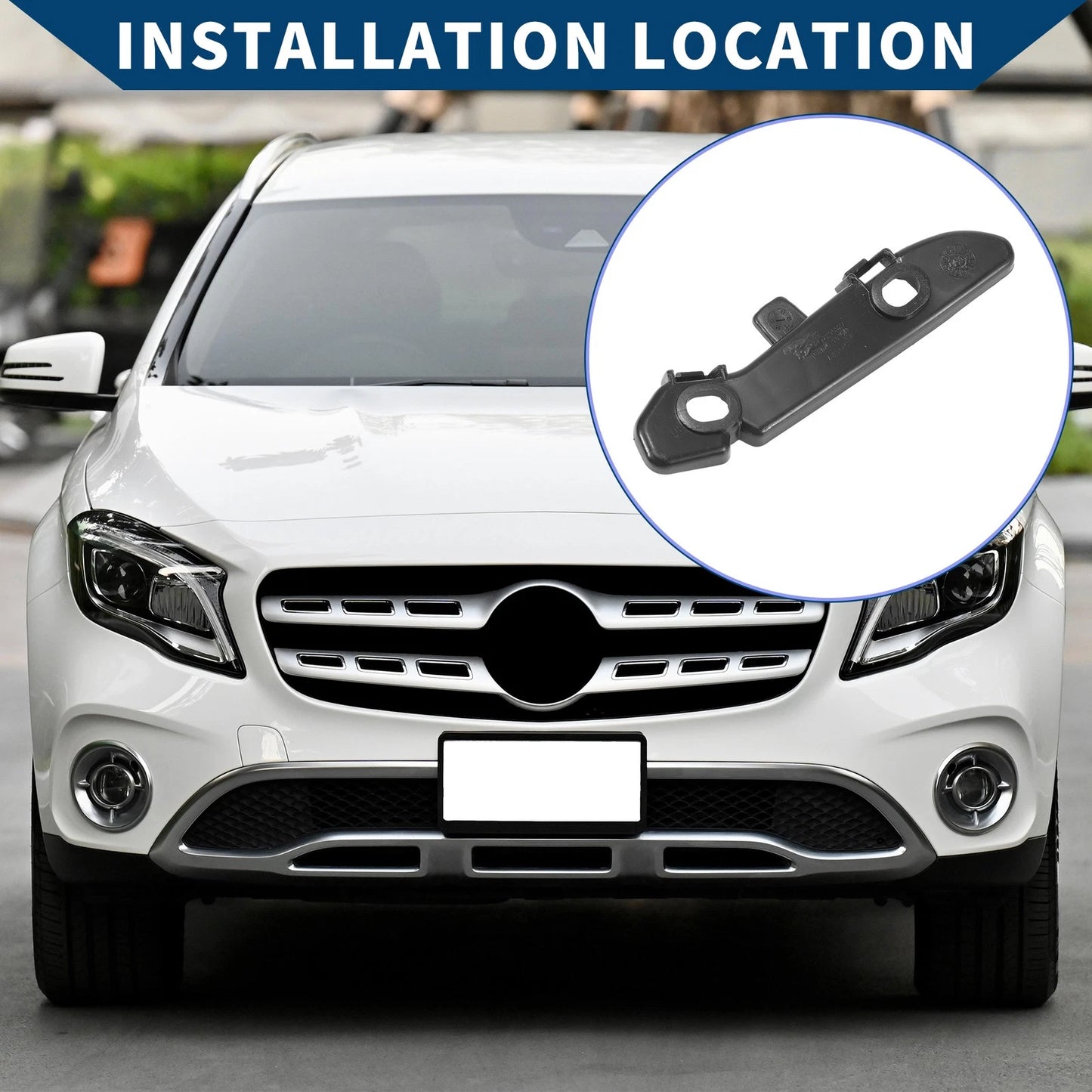Front Left Bumper Retainer Bracket for BMW 328i (2012-2016)