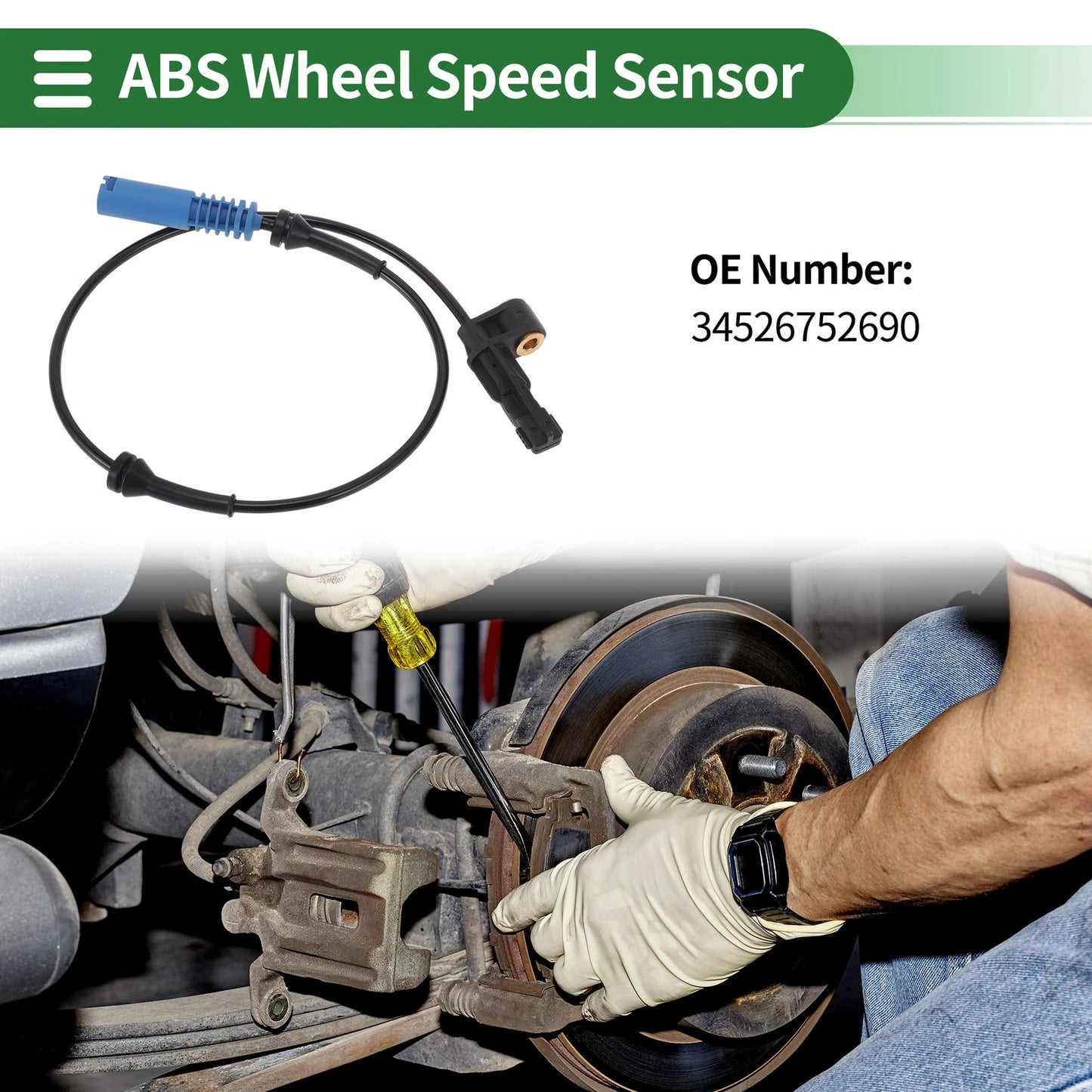 ABS Wheel Speed Sensor for BMW Z3 Front Right