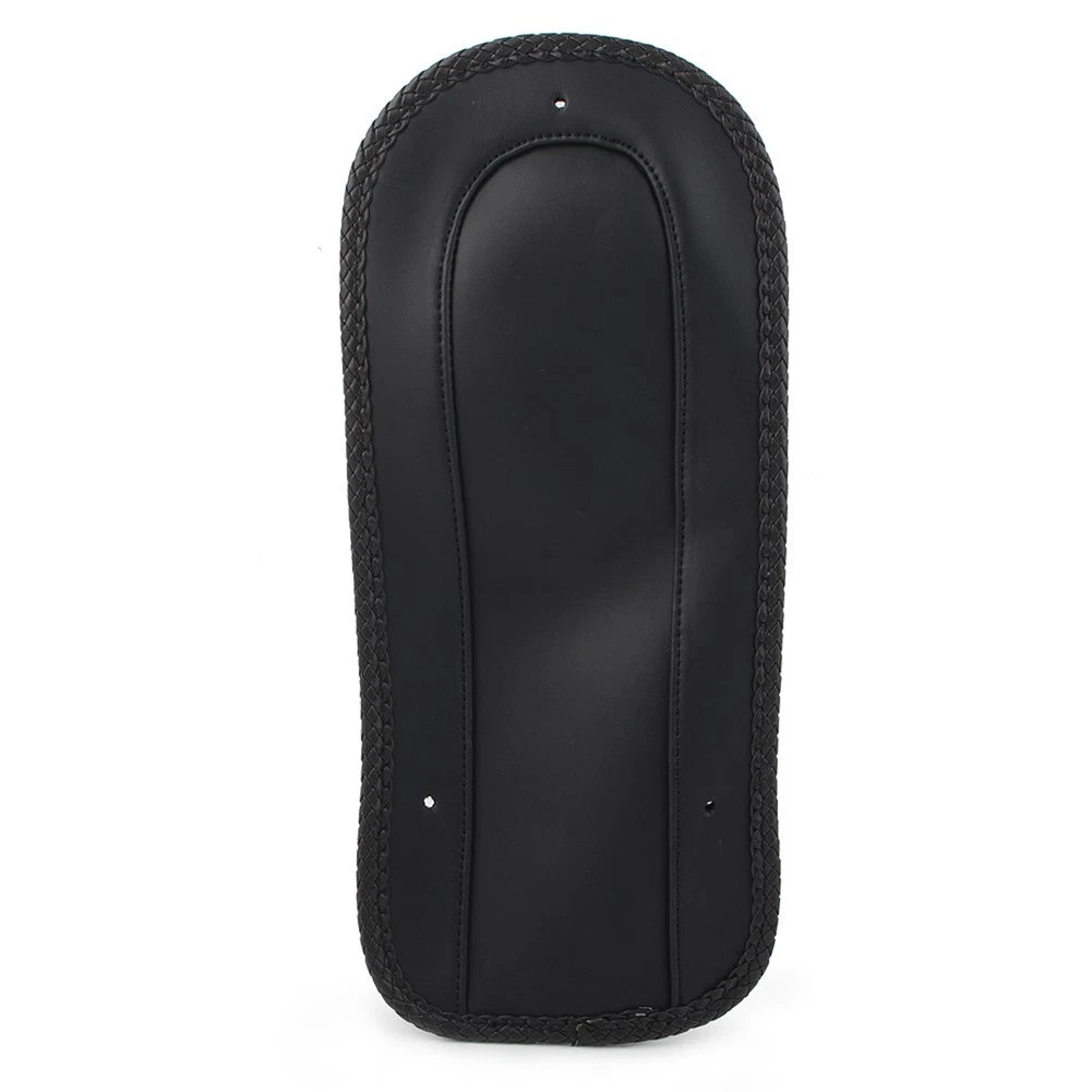 Rear Fender Bib Leather Solo Seat for Harley FLHT Street Road Glide (97-21)