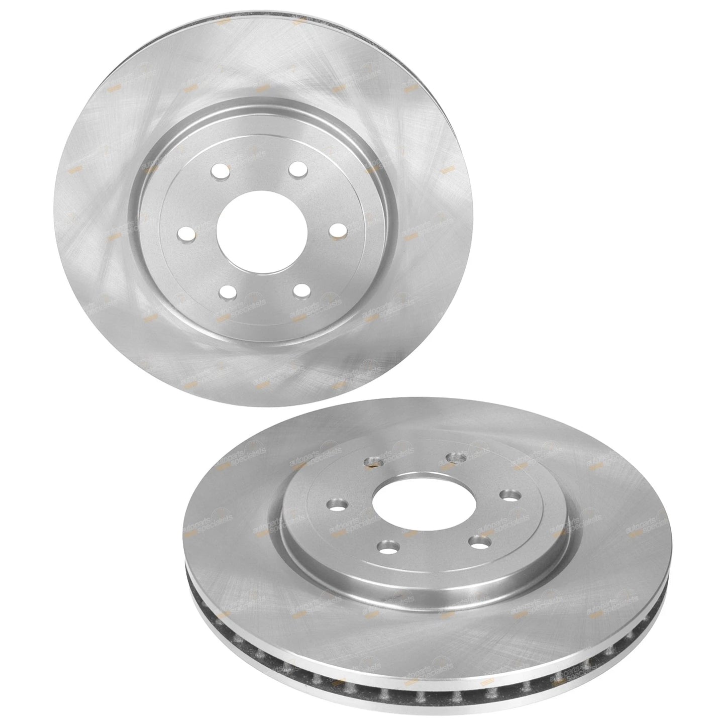 Front Disc Rotors for Nissan Navara D40 Ute 17 Wheels (2005-2013)