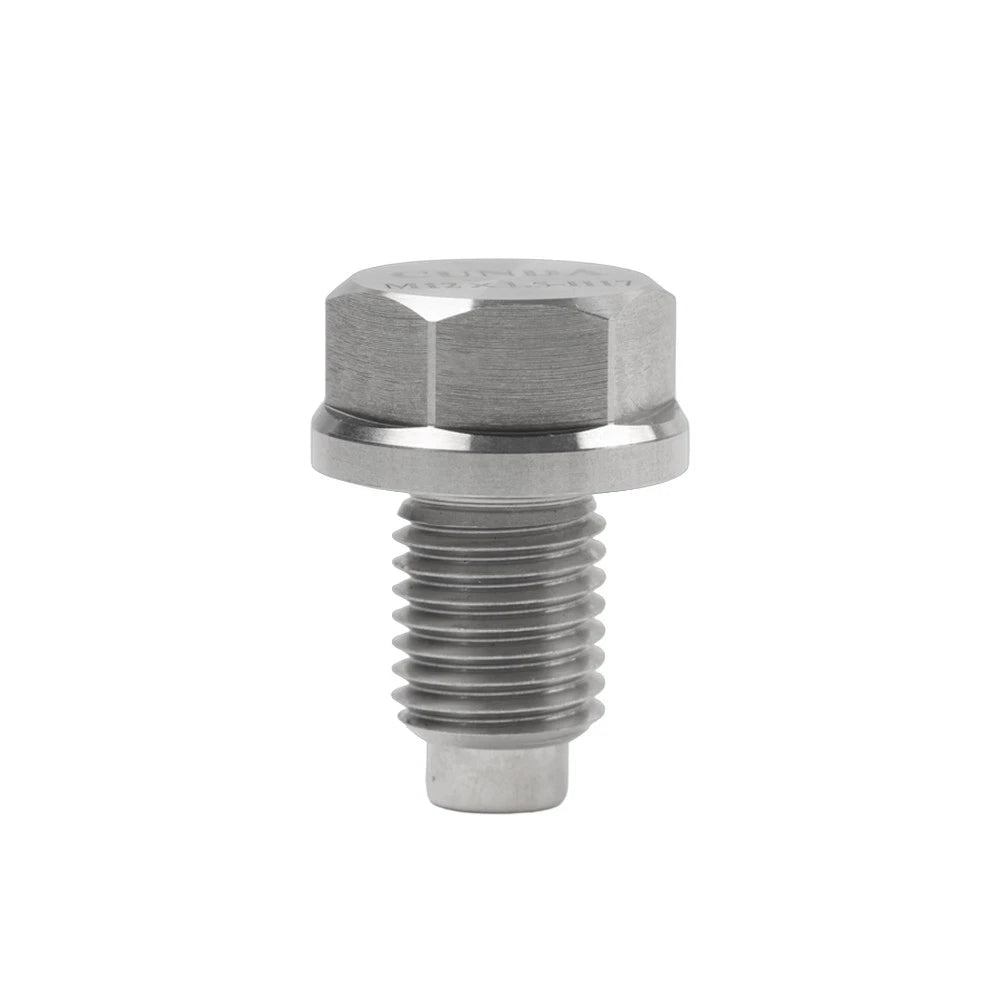 M12x1.5mm Magnetic Oil Pan Drain Plug Bolt & Washer for BMW Benz
