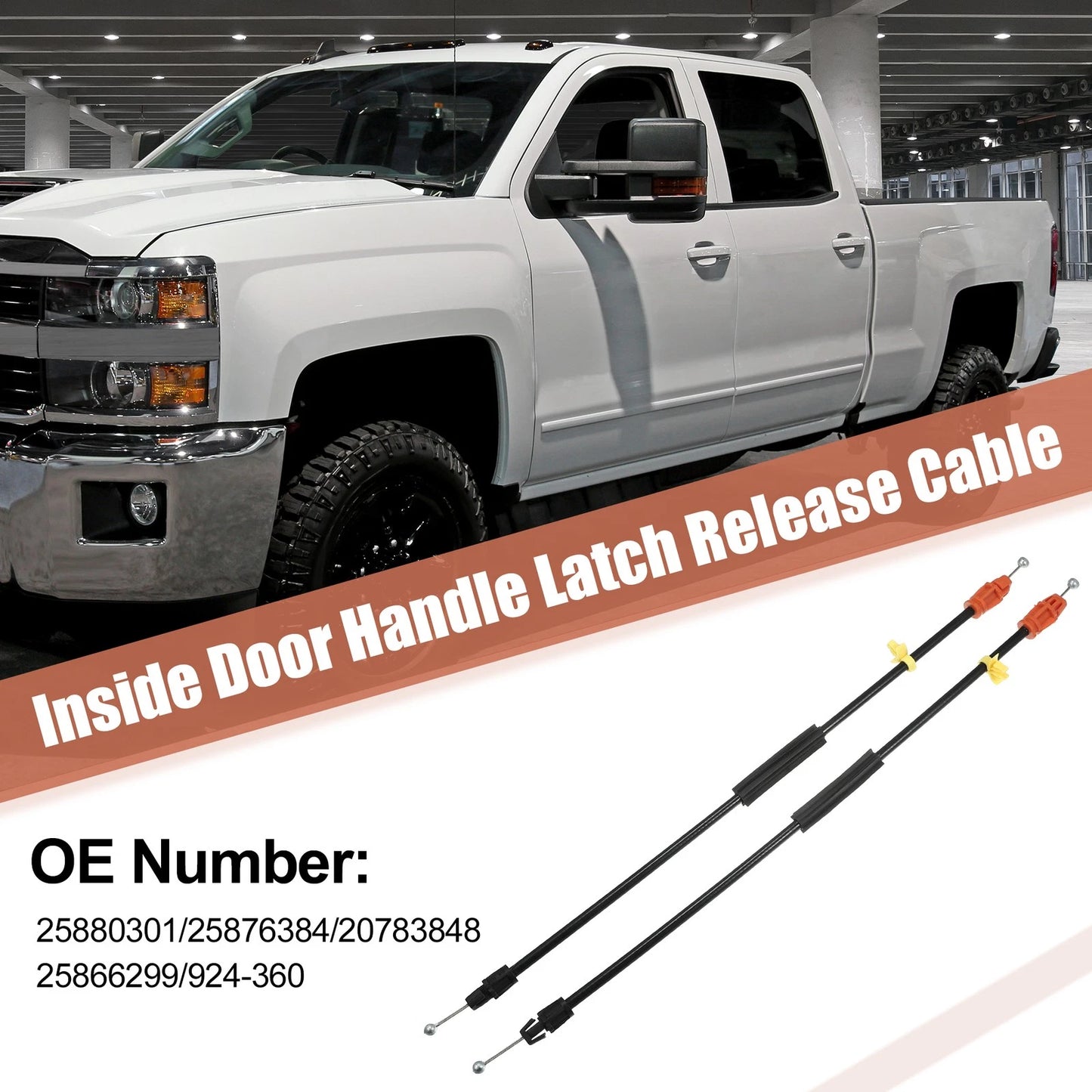 Front Door Handle Latch Release Cable LH RH for Chevrolet/GMC