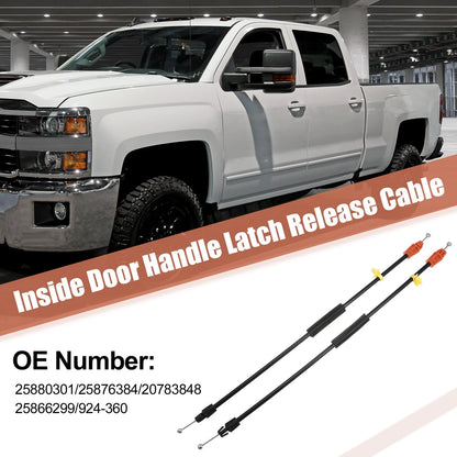 Front Door Handle Latch Release Cable LH RH for Chevrolet/GMC