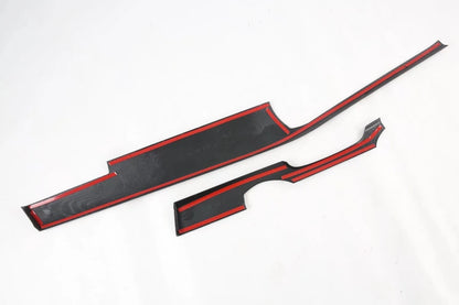 Carbon Fiber Central Console Lid Cover Trim for 2021-2024 Kia K5 Optima