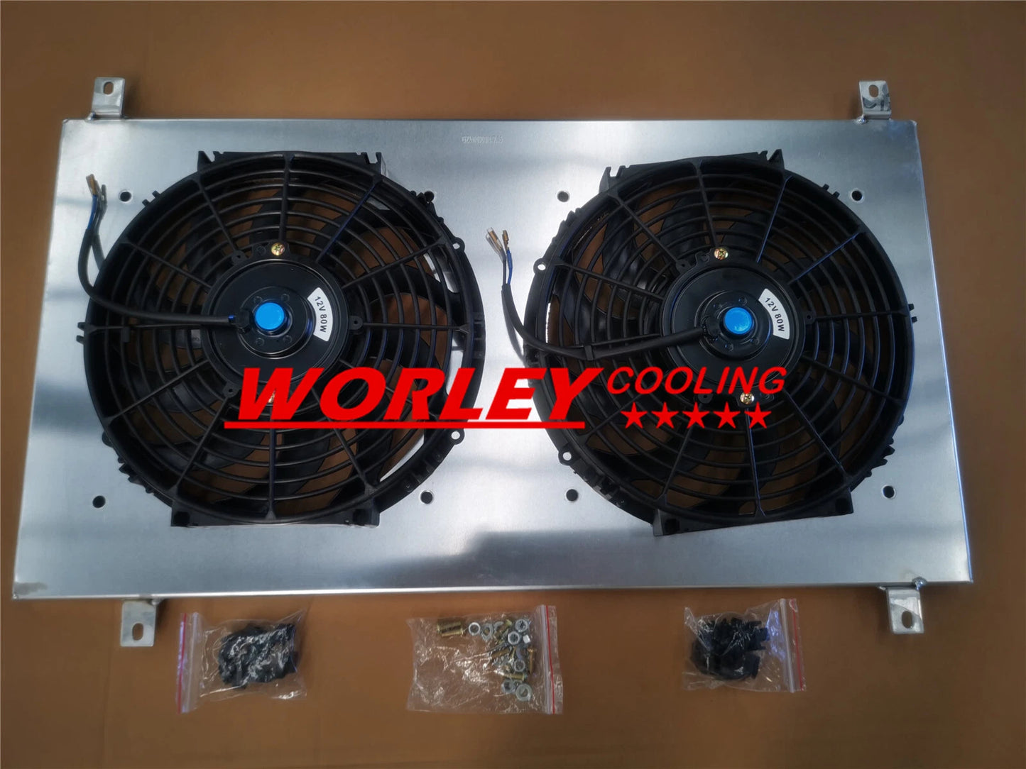 Aluminum Radiator, Shroud, Fan for Toyota Supra JZA80 (1993-1998)