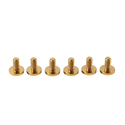 6 x Gold Titanium M6x15mm Torx Head Bolts for Bike Motorcycle