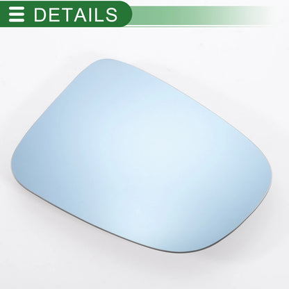 Right Side Blue Mirror Glass with Back Convex for Ford