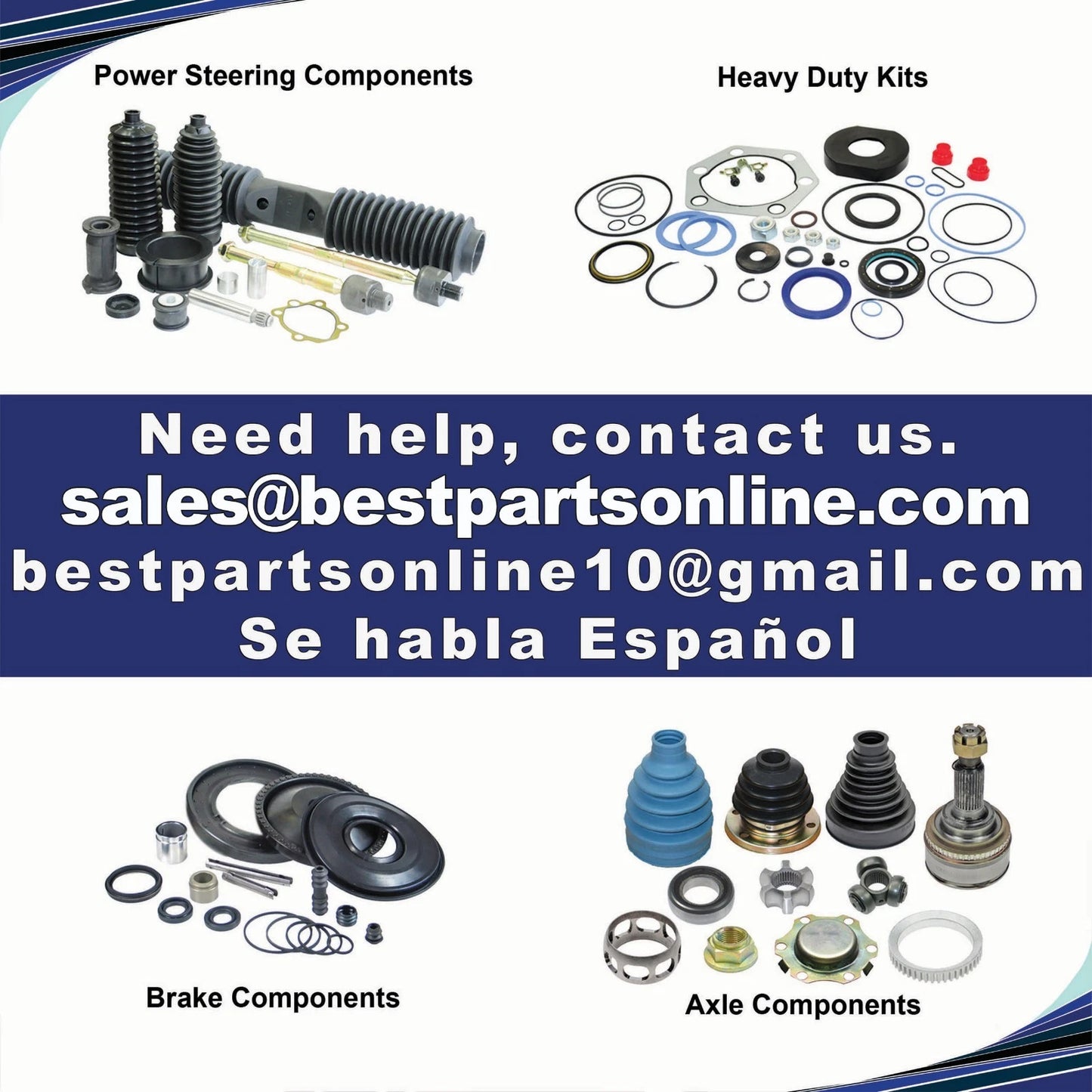 Rack & Pinion Repair Seal Kit for Honda Odyssey (2005–2017)