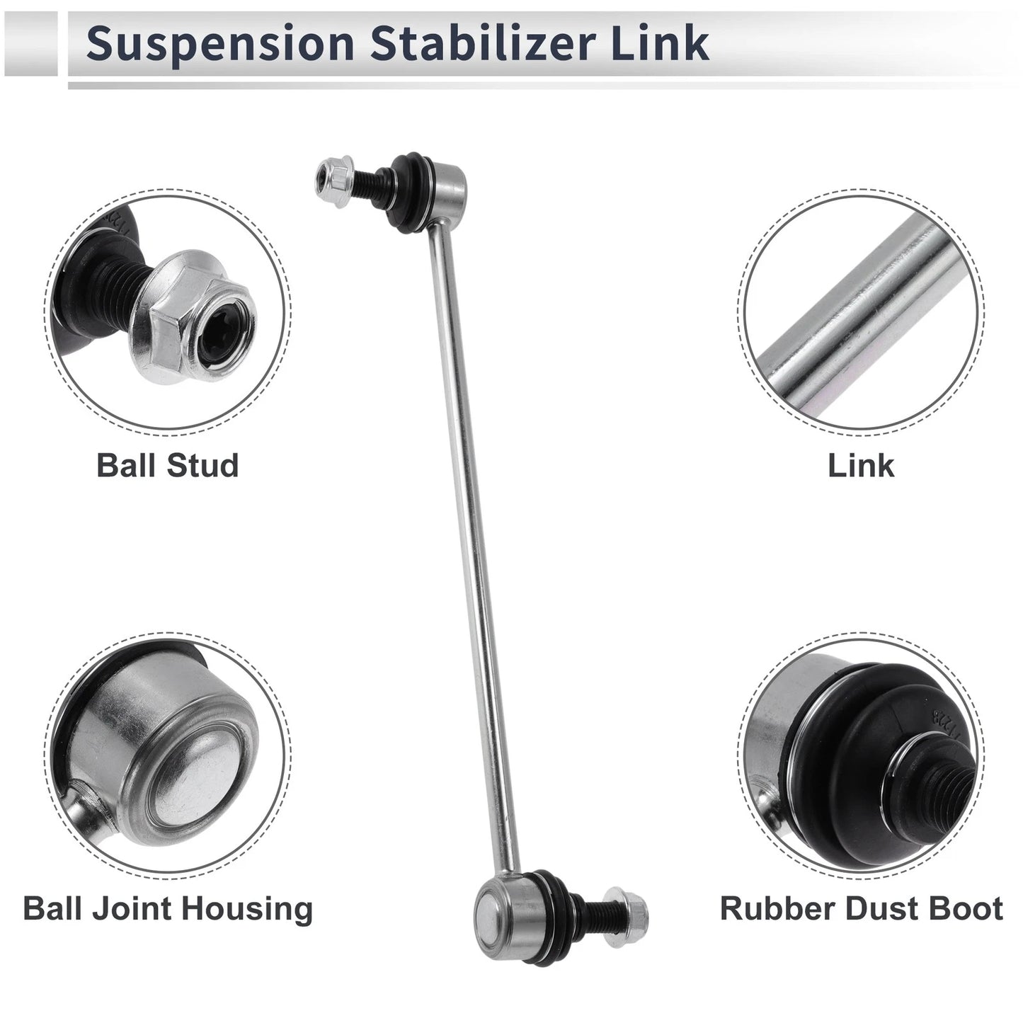 Front Stabilizer Bar Links No Bushing for Acura RDX (2007-2012)