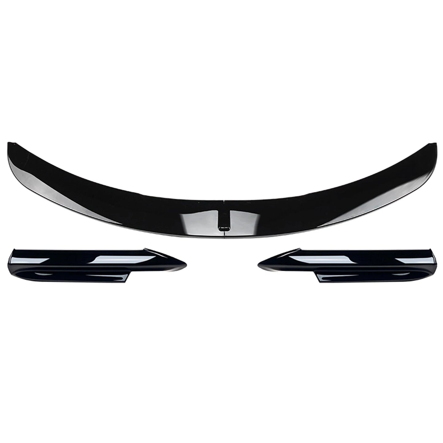 Front Lip Splitter for BMW E90 E91 M-Tech (2005-2008) Black