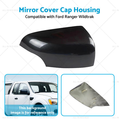 Grey Mirror Cover Cap Right for Ford Ranger Wildtrak (2012-2021)