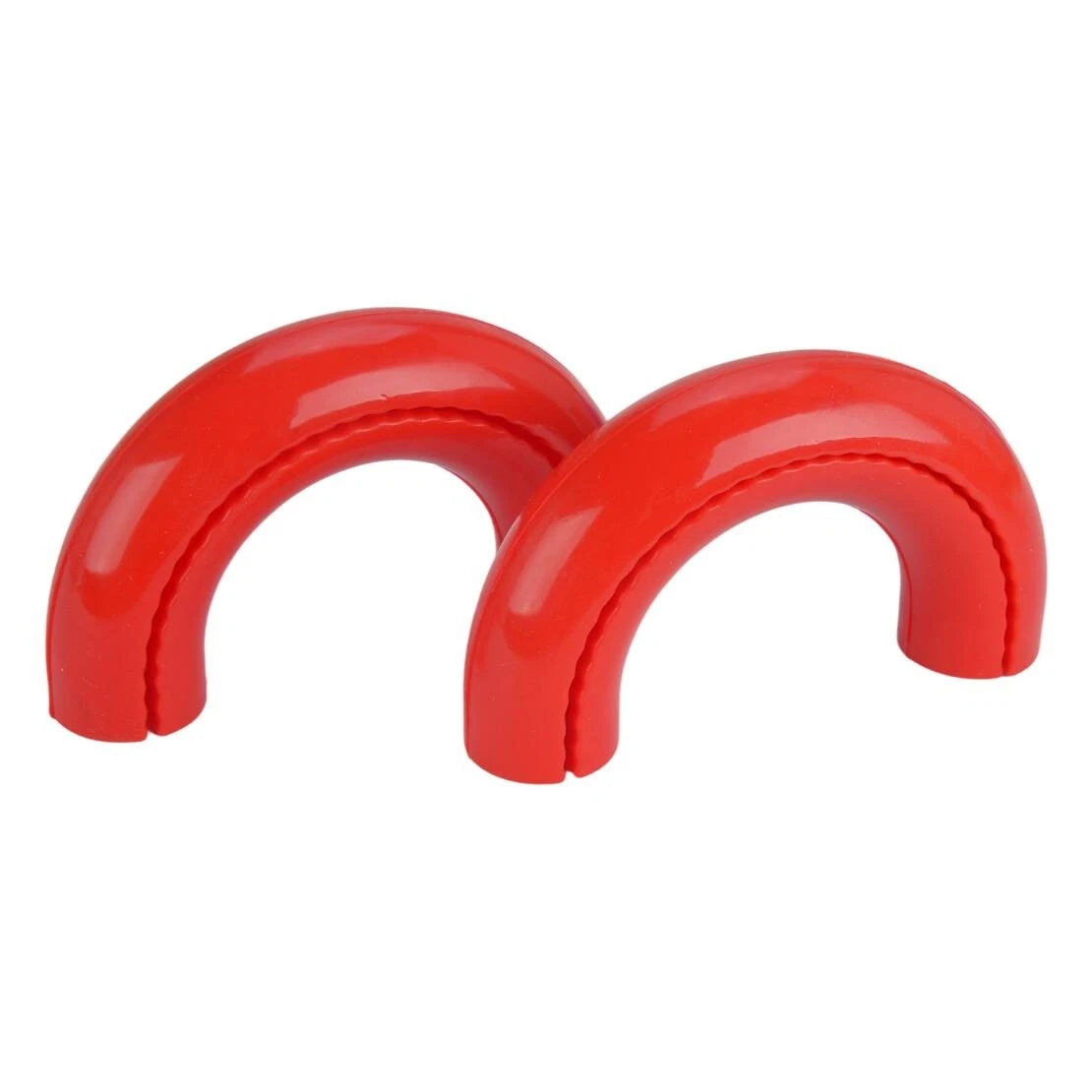 Red D-Ring Front Tow Hook Covers for Ford F150, Lincoln Navigator