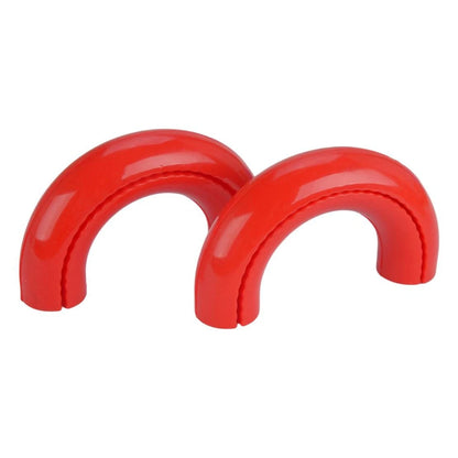 Red D-Ring Front Tow Hook Covers for Ford F150, Lincoln Navigator