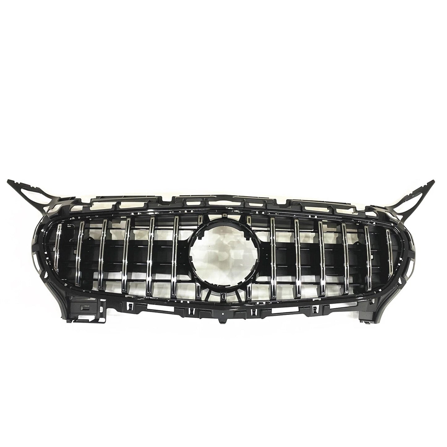Bumper Grille Body Kit Silver for Mercedes Benz C190 R190 GT GTS (2015-2016)