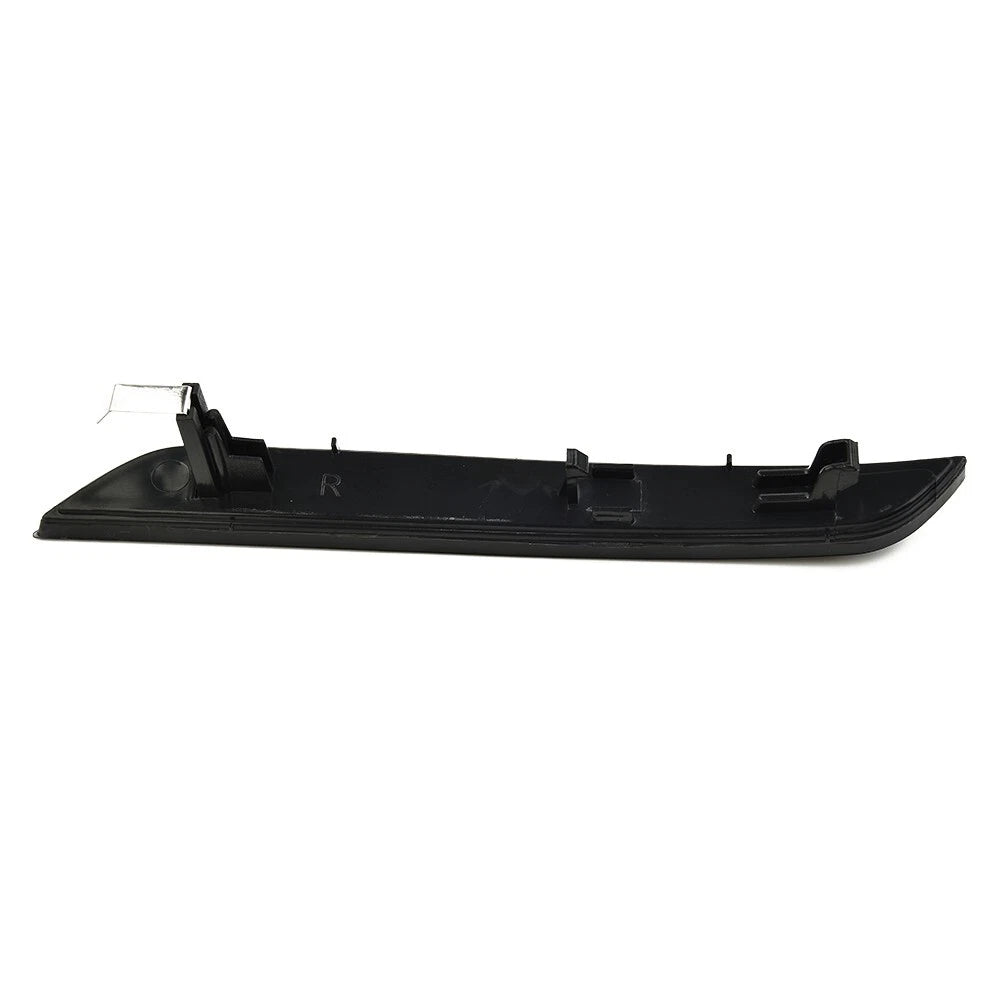 Smoked Black Side Logo Reflector Front Bumper Lamps