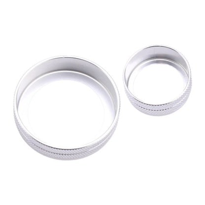 4x 4WD Headlight Switch Knob Cover Trim Ring for Ford F-150 (2009-2014)