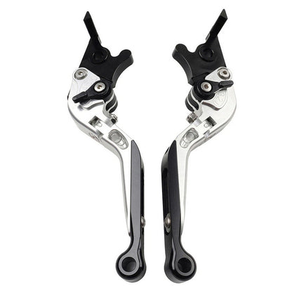 Silver Extendable Brake Clutch Levers for Honda CB1100, CB1300 (2013-2023)