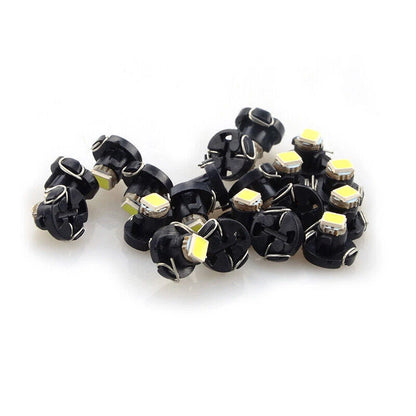 20 x White T4 T4.2 Neo Wedge 1-SMD LED Dash & Climate Bulbs