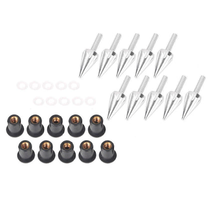 Windshield Bolt Screws for Honda Yamaha Suzuki BMW Ducati Universal Silver