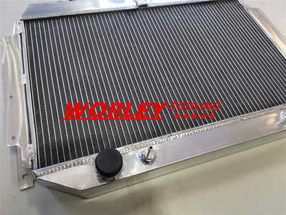 3 Row Radiator + Red Hose for Kingswood HQ HJ HX HZ 253 308 V8 (1970-1980)