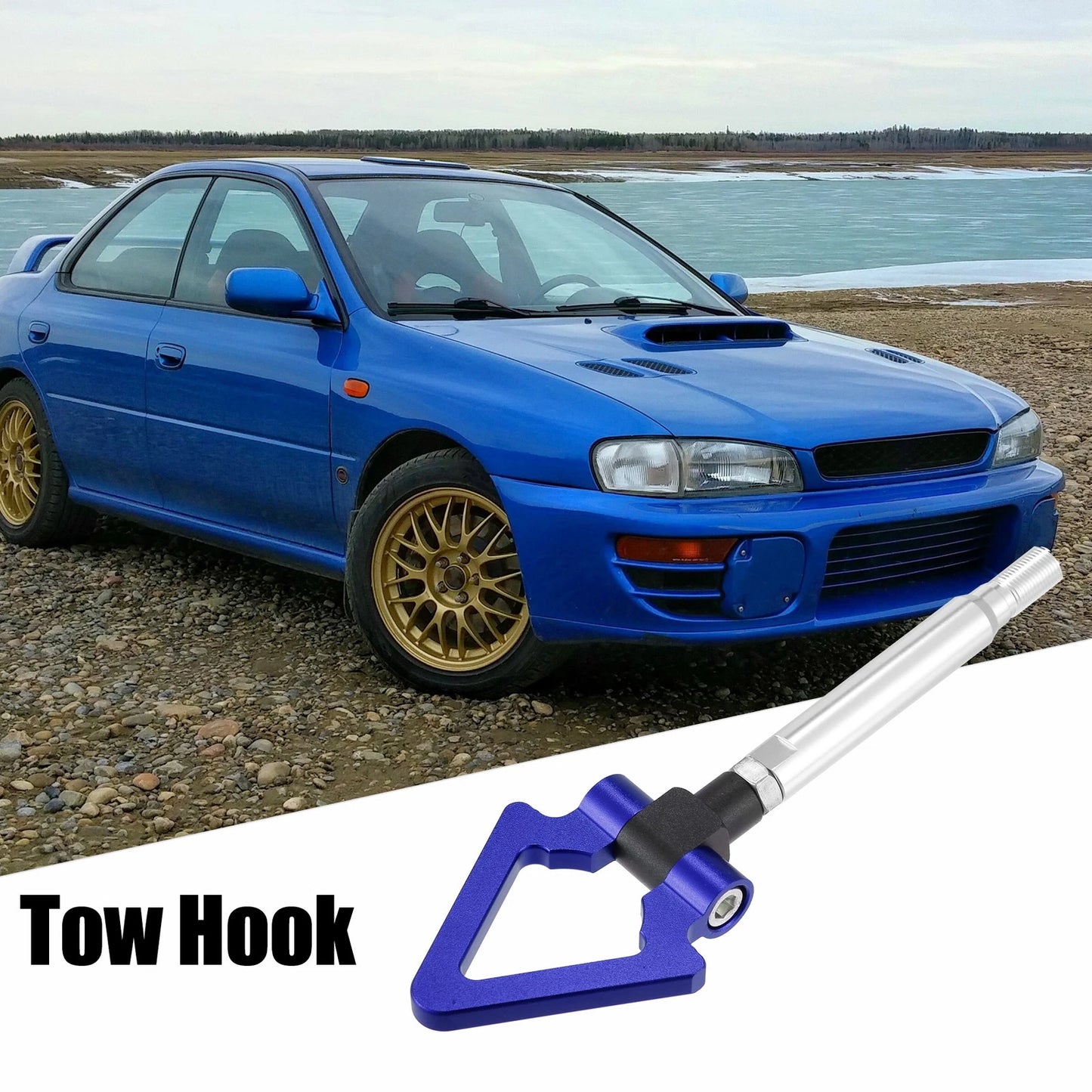 Blue Front Bumper Towing Hook Screw for Subaru BRZ (2013-2021)