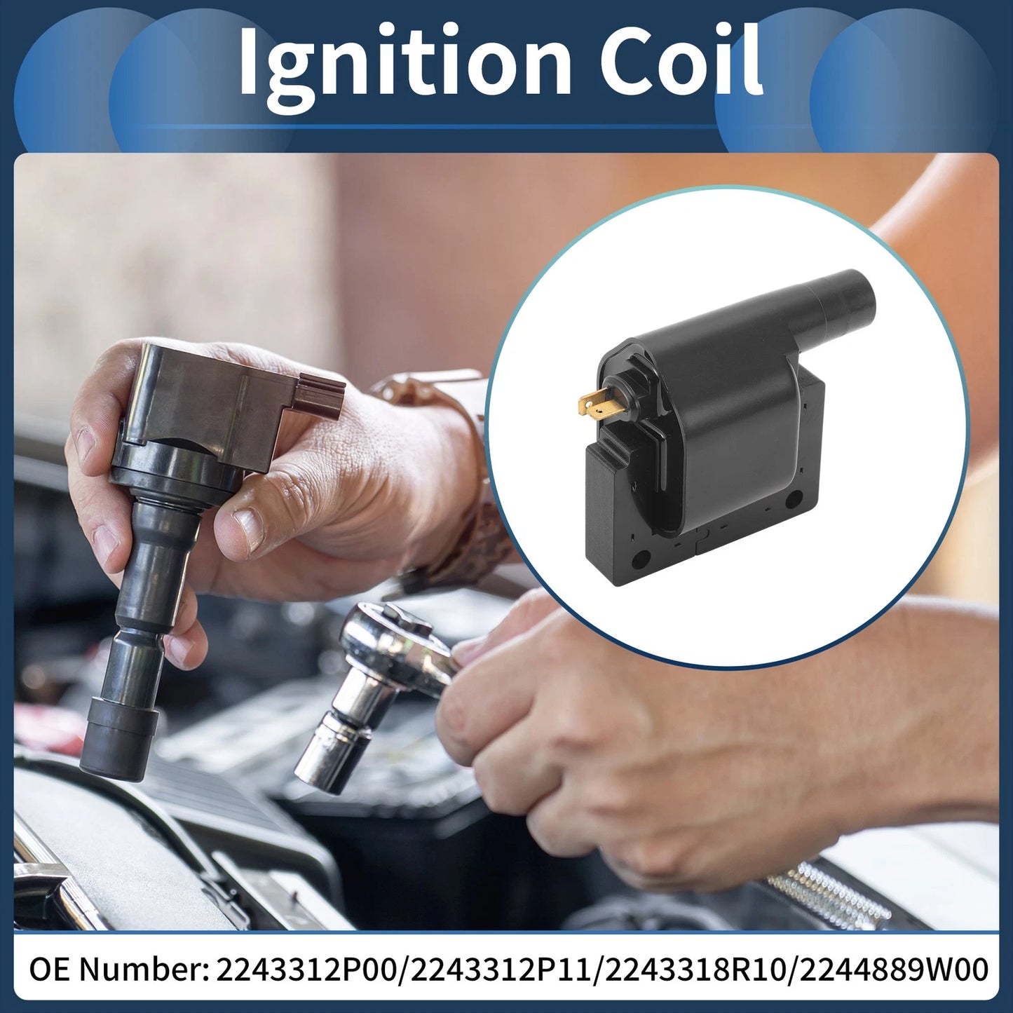 Ignition Coil Pack for Isuzu Amigo 2.3L L4 (1989)