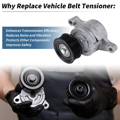 Belt Tensioner for Mazda 3 1.6 (2008-2019) - Metal 1 Pc
