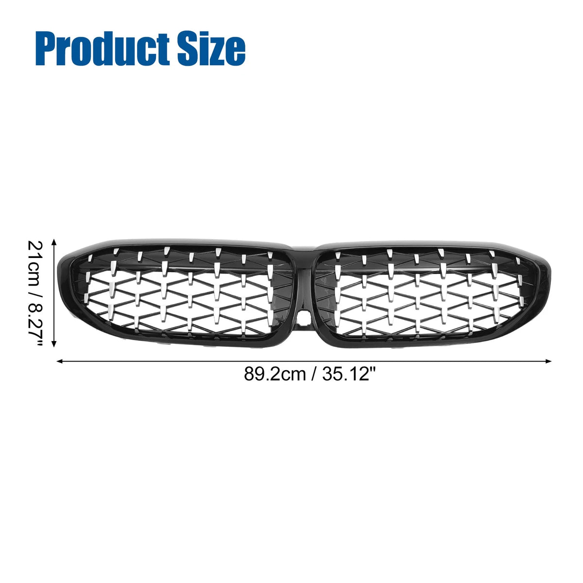 Front Hood Bumper Grille for BMW 330i 330e M340i XDrive G20