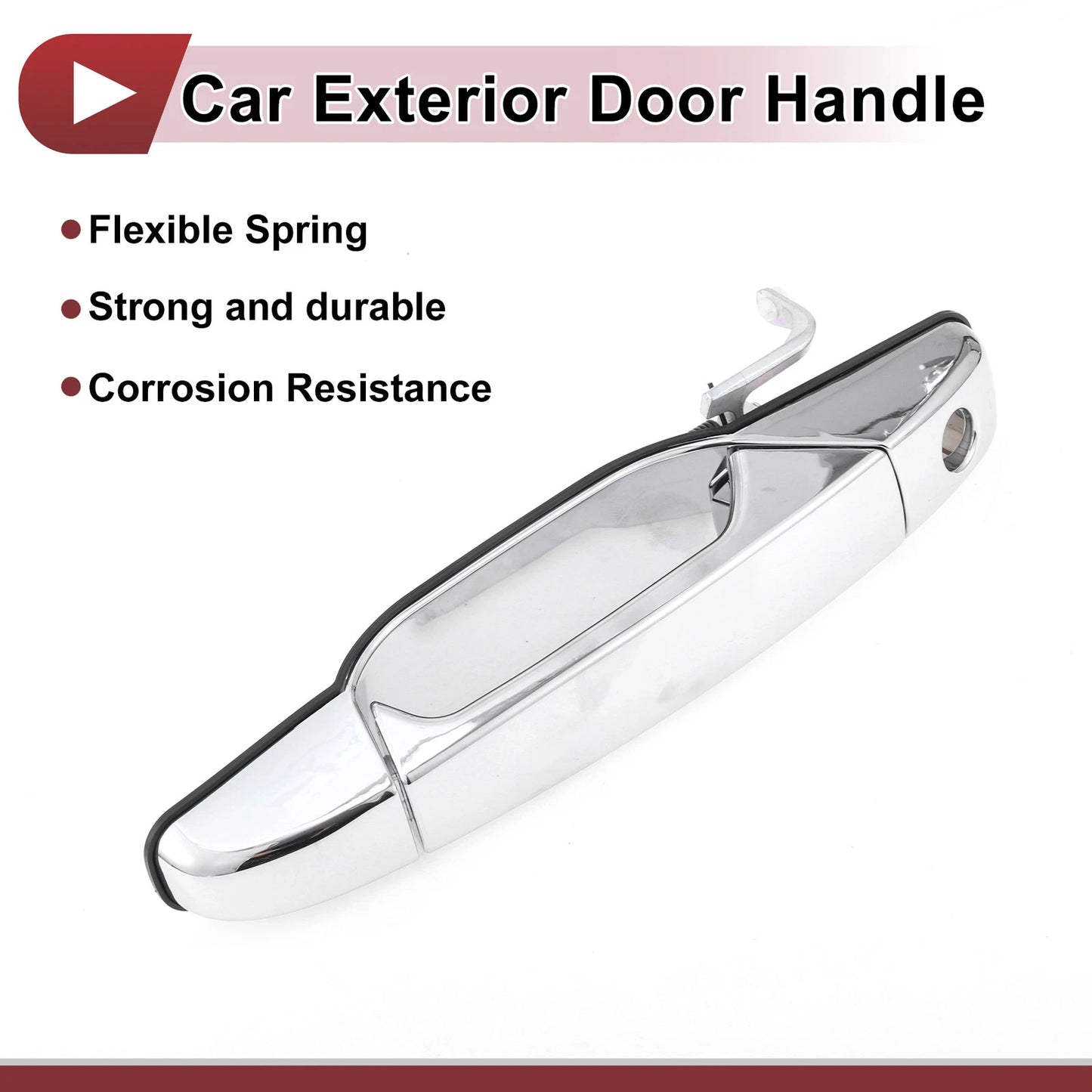 3 x Exterior Door Handle for Chevrolet Silverado