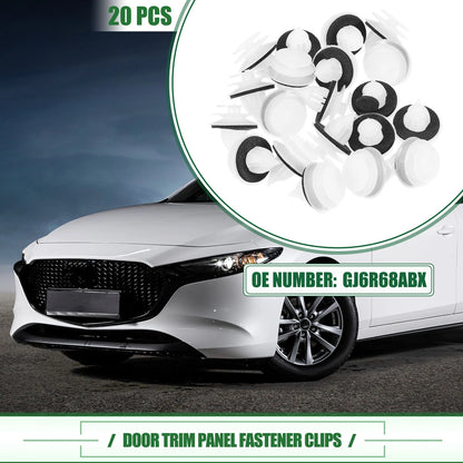 20 x Door Trim Panel Clips for Mazda 3 (2004-2009)